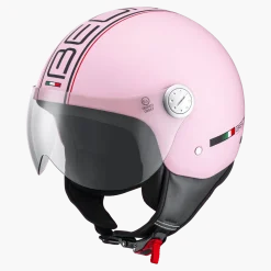 Hot Design Scooterhelm met vizier Motorhelmen