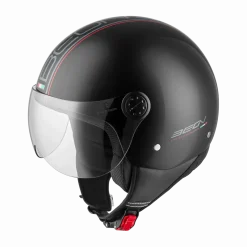 Discount Design Scooterhelm met vizier Motorhelmen