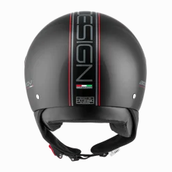 Discount Design Scooterhelm met vizier Motorhelmen