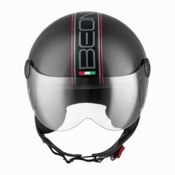 Discount Design Scooterhelm met vizier Motorhelmen