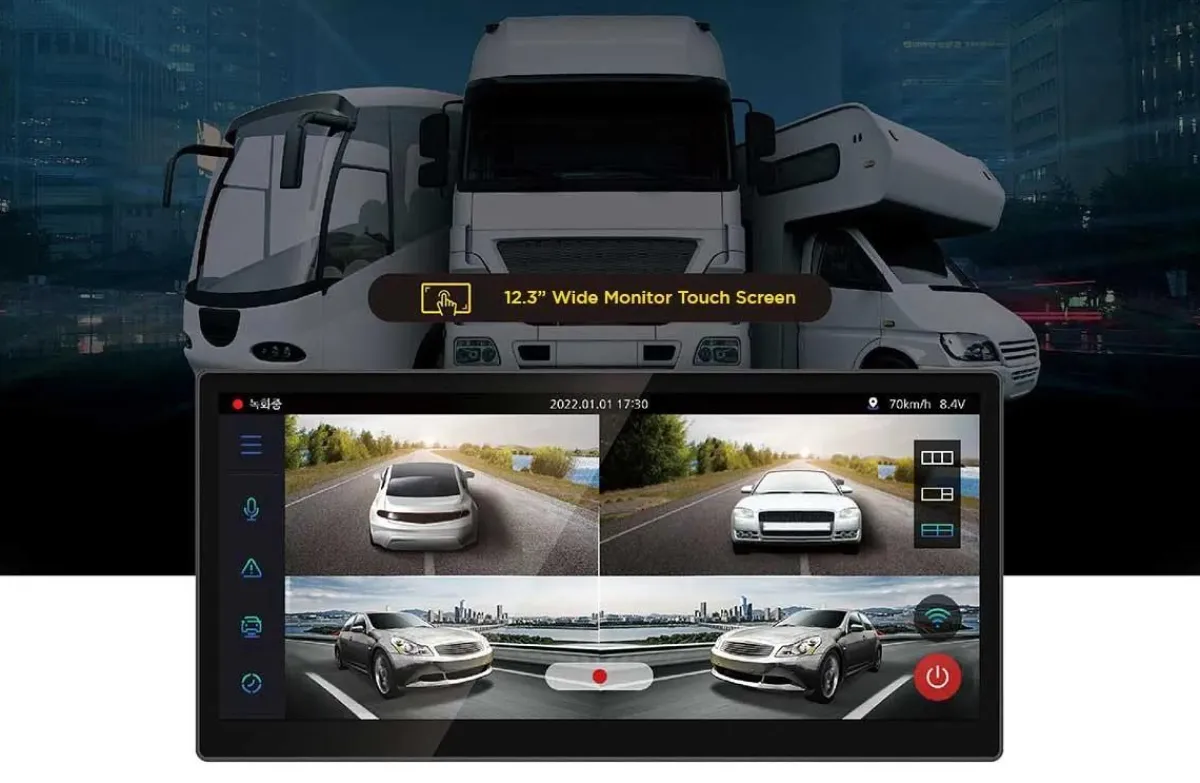 Outlet D-Force S1 4CH Wifi GPS Cloud 128gb dashcam Dashcams