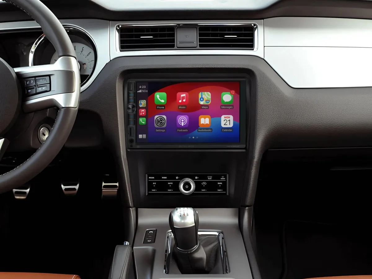 Clearance 2-DIN 7" Autoradio CarPlay DAB+ Bluetooth Autoradio'S