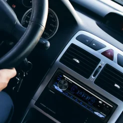 Hot 1-DIN DAB+ Autoradio 4x100W Bluetooth USB Autoradio'S