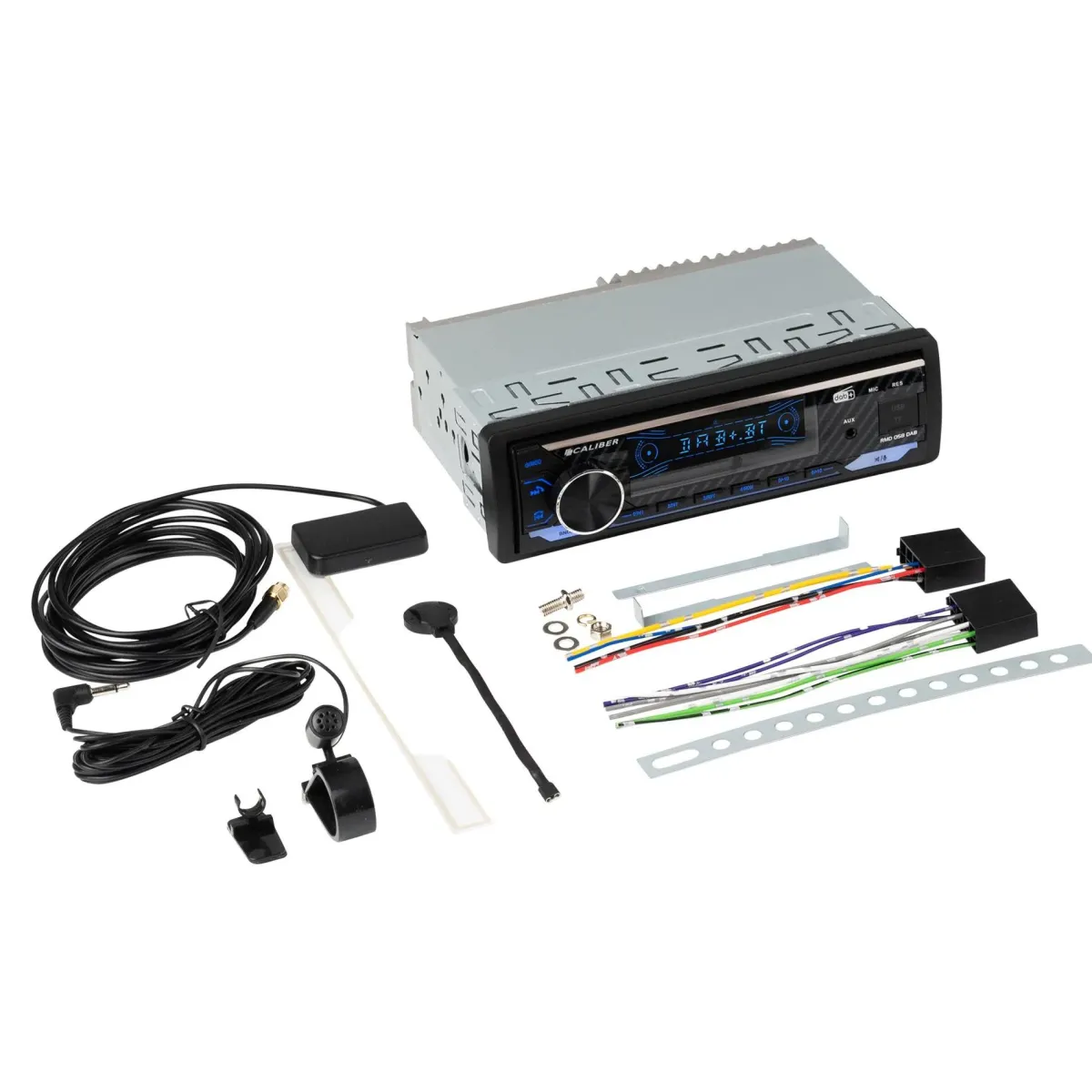 Hot 1-DIN DAB+ Autoradio 4x100W Bluetooth USB Autoradio'S