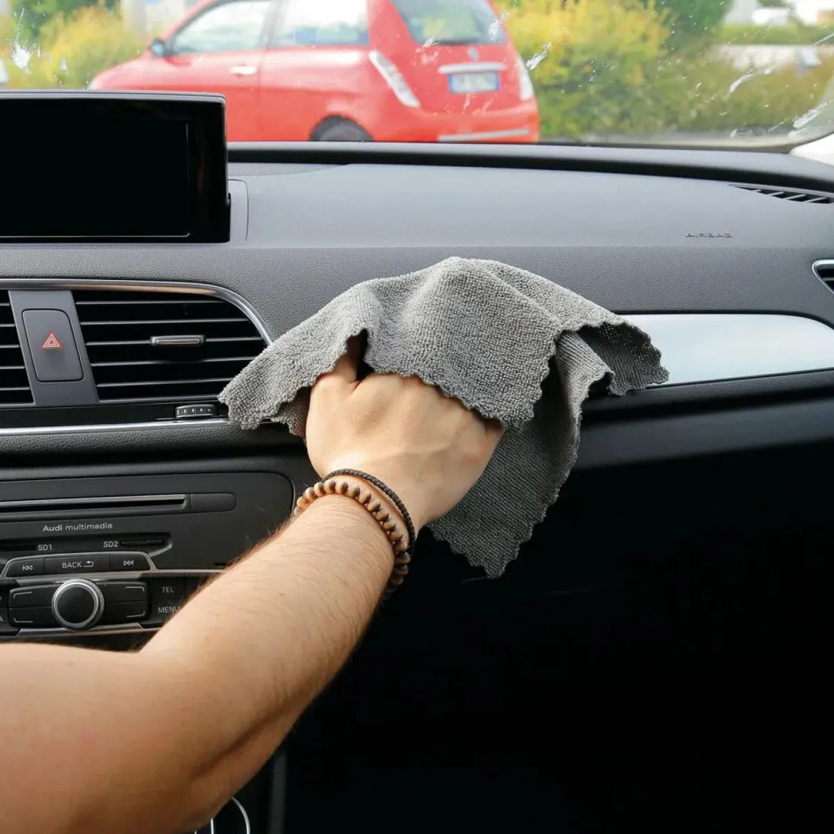 Online Dispenser met 25 microvezeldoekjes set Auto Poetsen