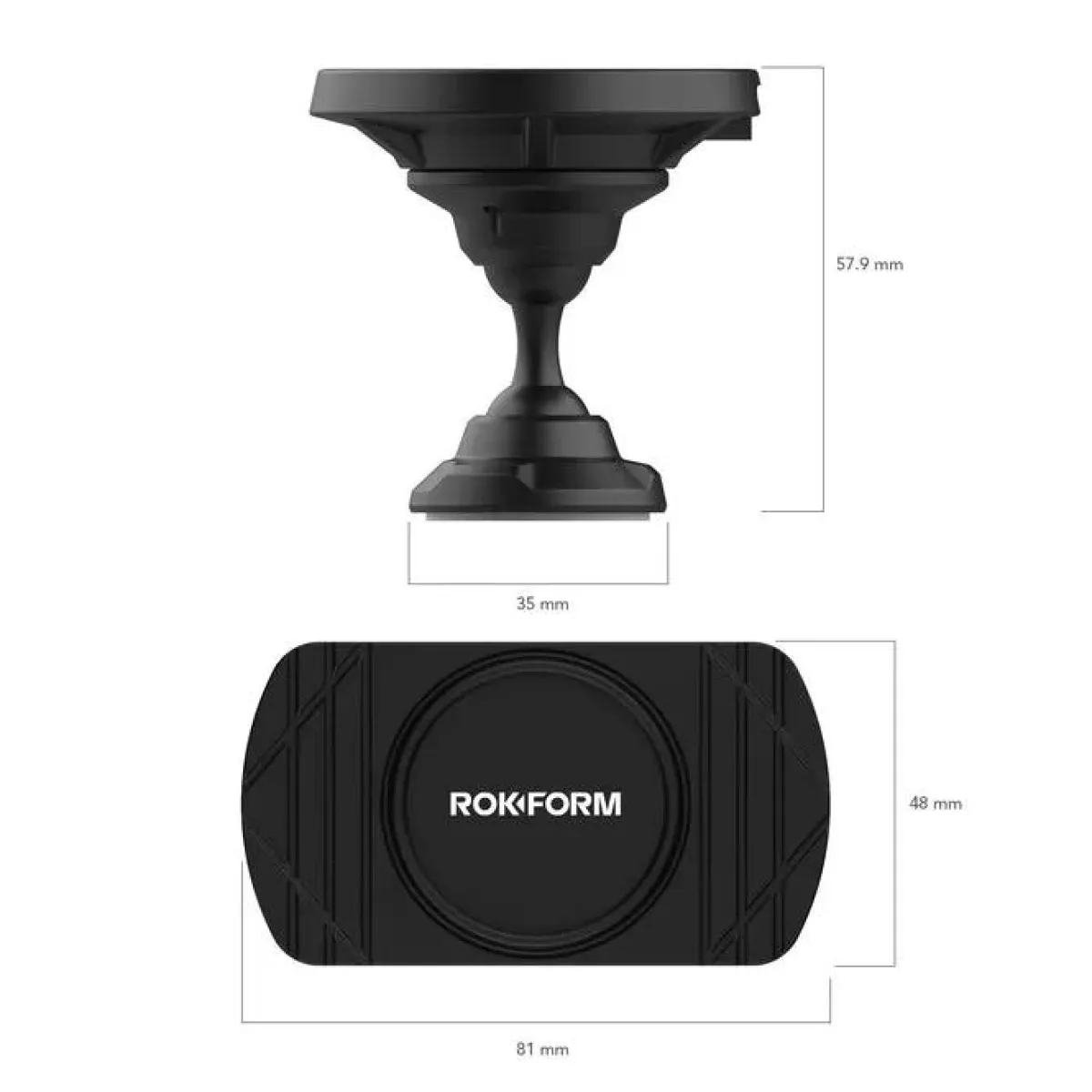 Outlet draadloze autolader dashboard plak Telefoon & Tablethouders