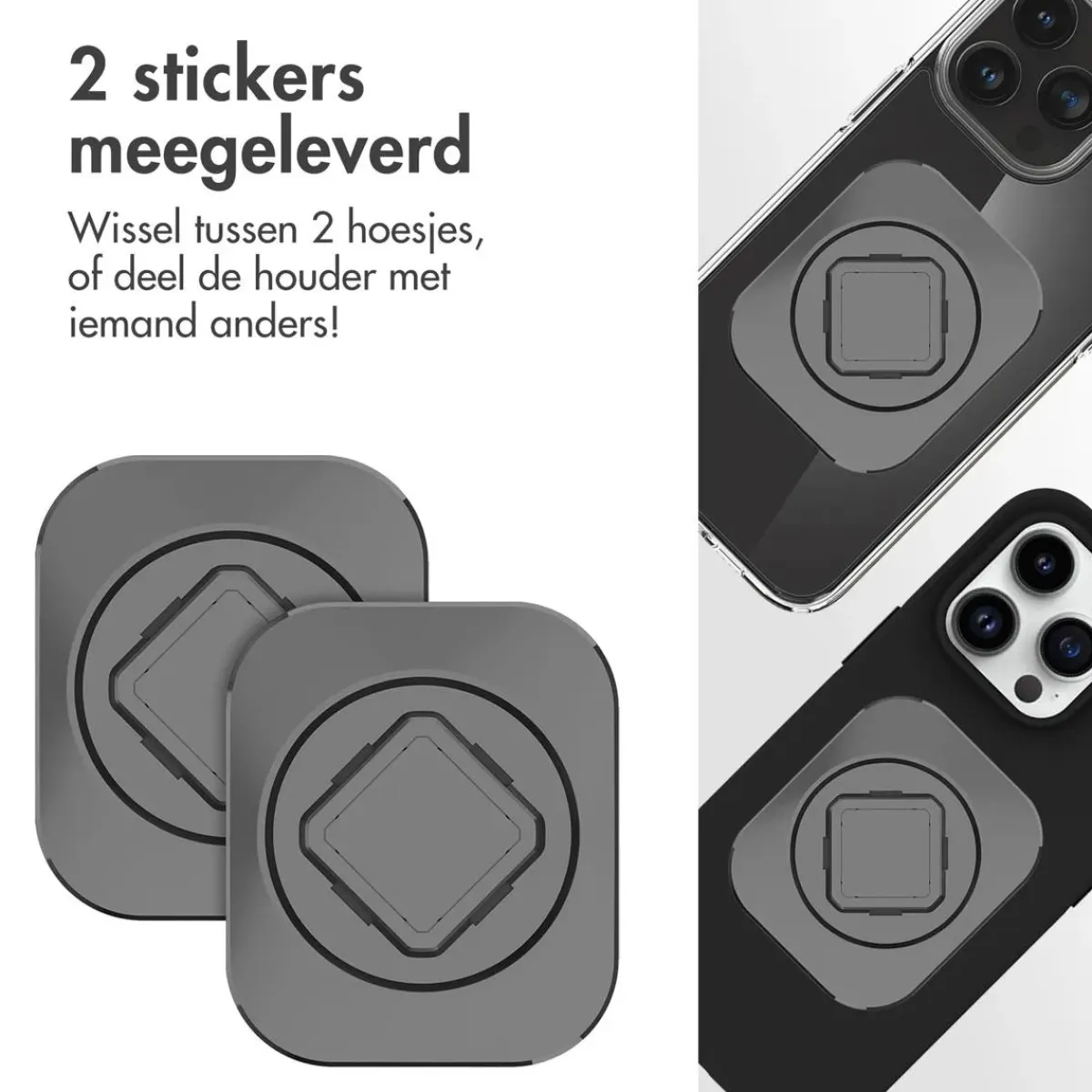 Hot EasyLock Houder - iPhone 14 Pro Telefoon & Tablethouders
