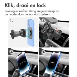 Hot EasyLock Houder - iPhone 14 Pro Telefoon & Tablethouders