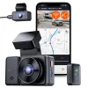 Hot E2 Dual 2K QuadHD Wifi GPS dashcam Dashcams