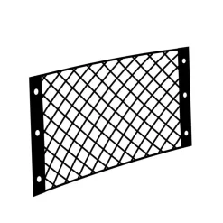 Outlet Elastisch bagagenet 24x18 cm Organizers