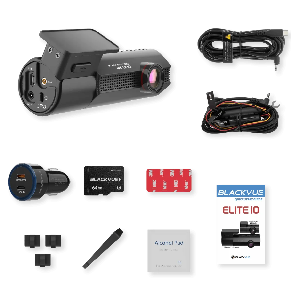 Best ELITE 10-1CH 64GB Dashcam Dashcams