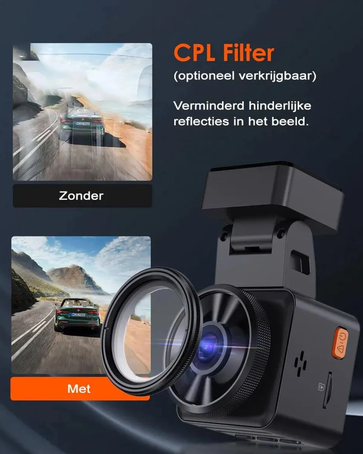 Outlet E1 Lite Full HD Wifi GPS dashcam Dashcams