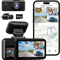 Sale F17 3CH 4K Wifi GPS 64gb dashcam Dashcams
