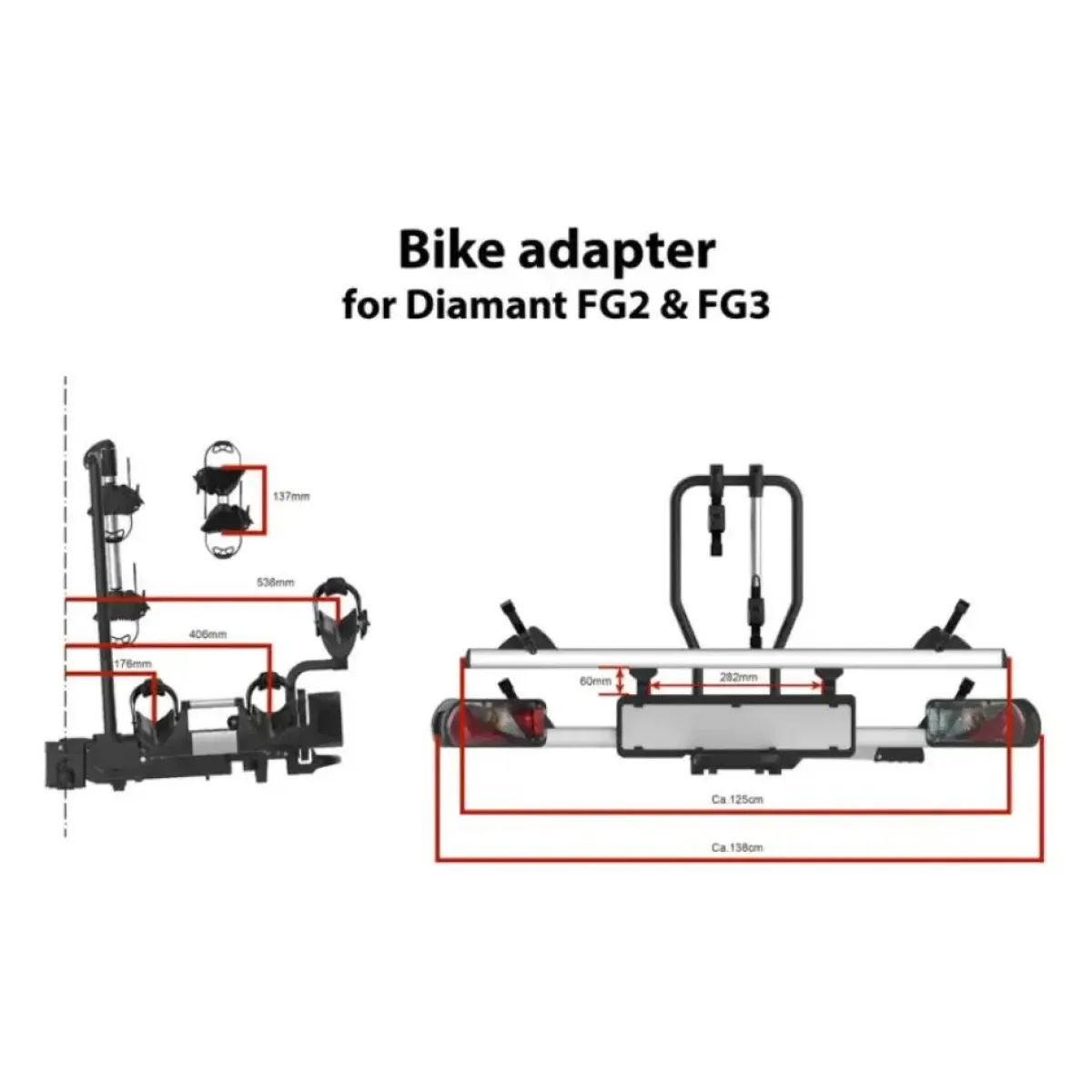 Outlet fietsendrager Diamant FG2 Fietsendragers
