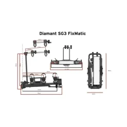 Online fietsendrager Diamant SG3 FixMatic Fietsendragers