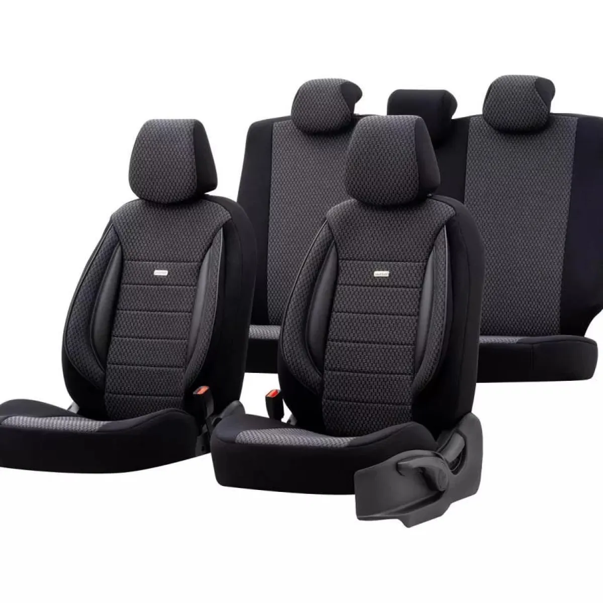 Discount Fit Sport - Stoelhoezenset Stoel- En Stuurhoezen