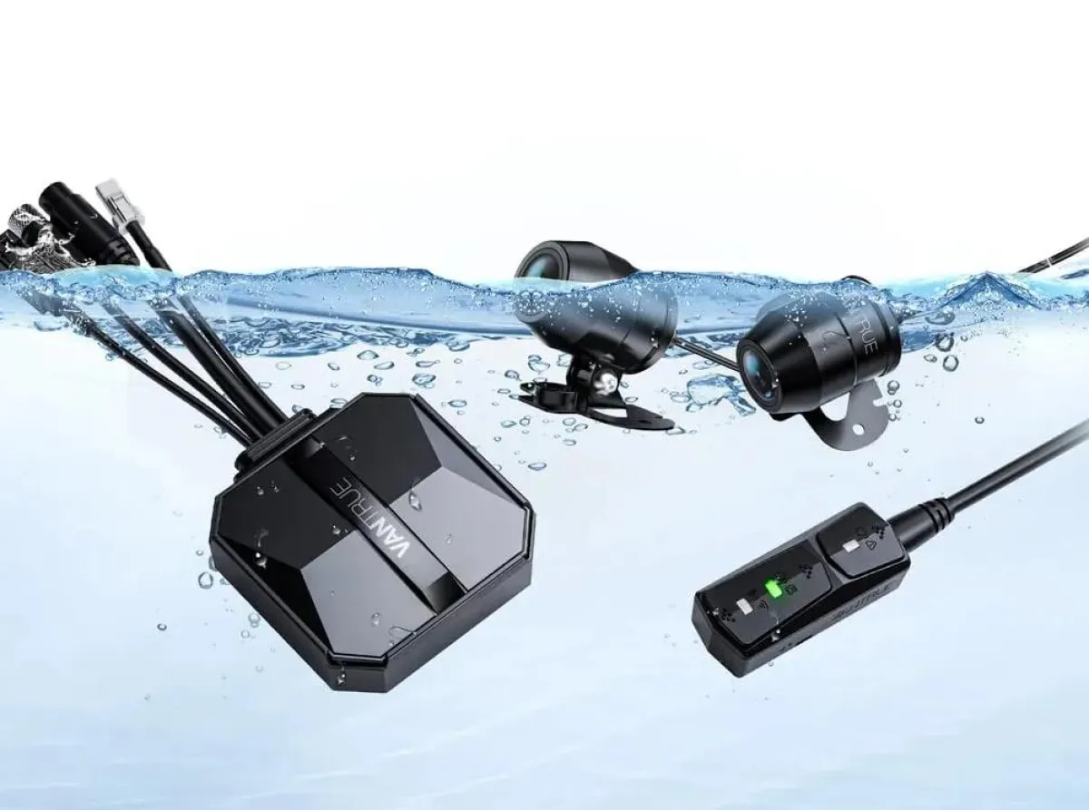 New F1 4K Dual Wifi GPS Motor dashcam Dashcams