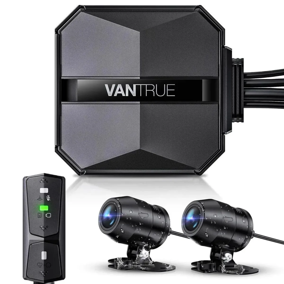 New F1 4K Dual Wifi GPS Motor dashcam Dashcams