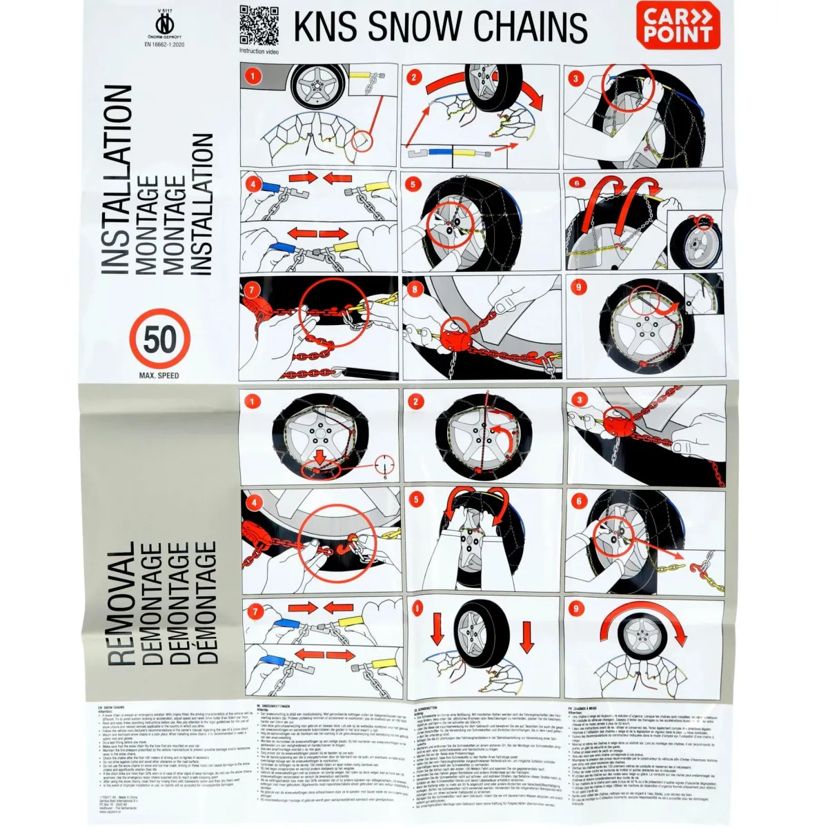 Best Flexibele sneeuwketting 9mm voor personenauto's Sneeuwkettingen