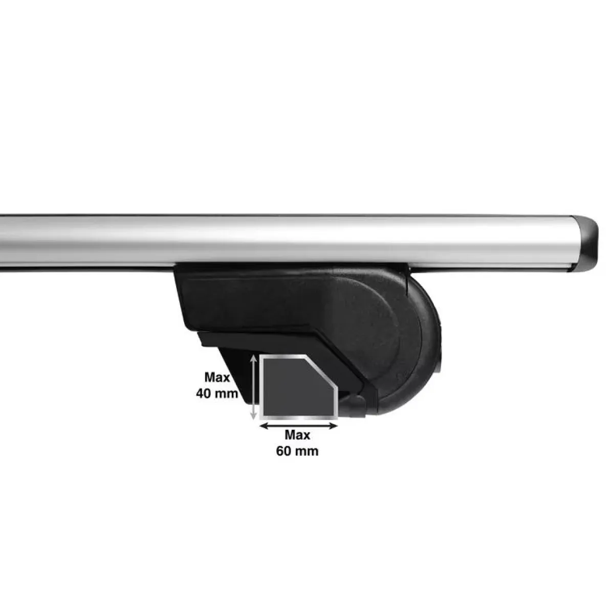 New Fly Bar - Universele dakdragerset Dakdragers