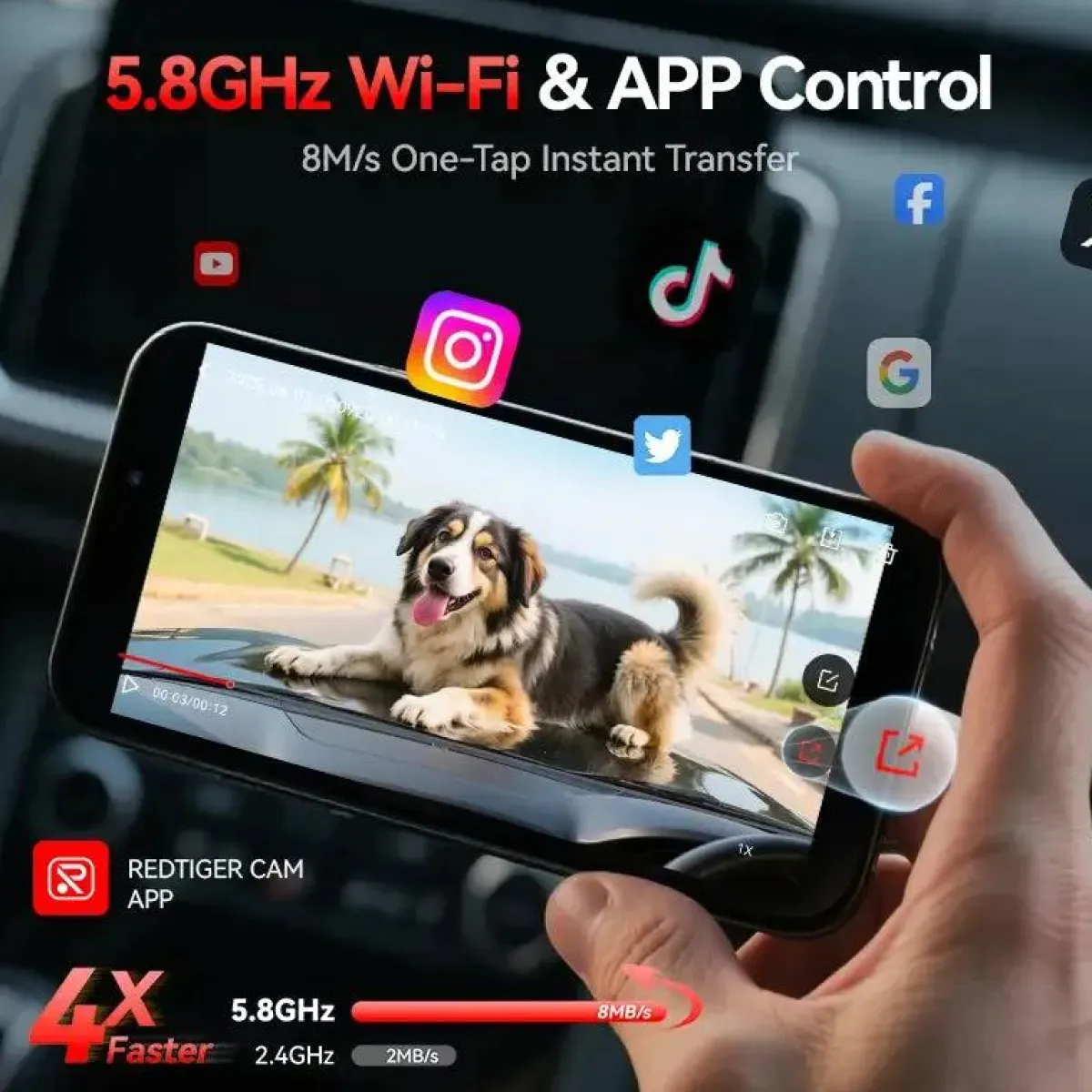 Clearance F7N Elite 4K Touch Wifi GPS 2CH 128gb dashcam Dashcams
