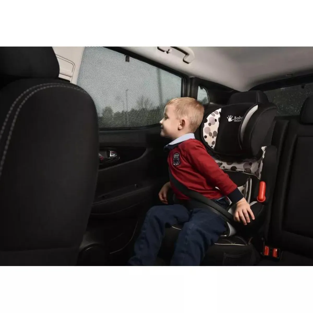Clearance Ford EcoSport 2013 - Zonneschermen achterportieren Autozonneschermen
