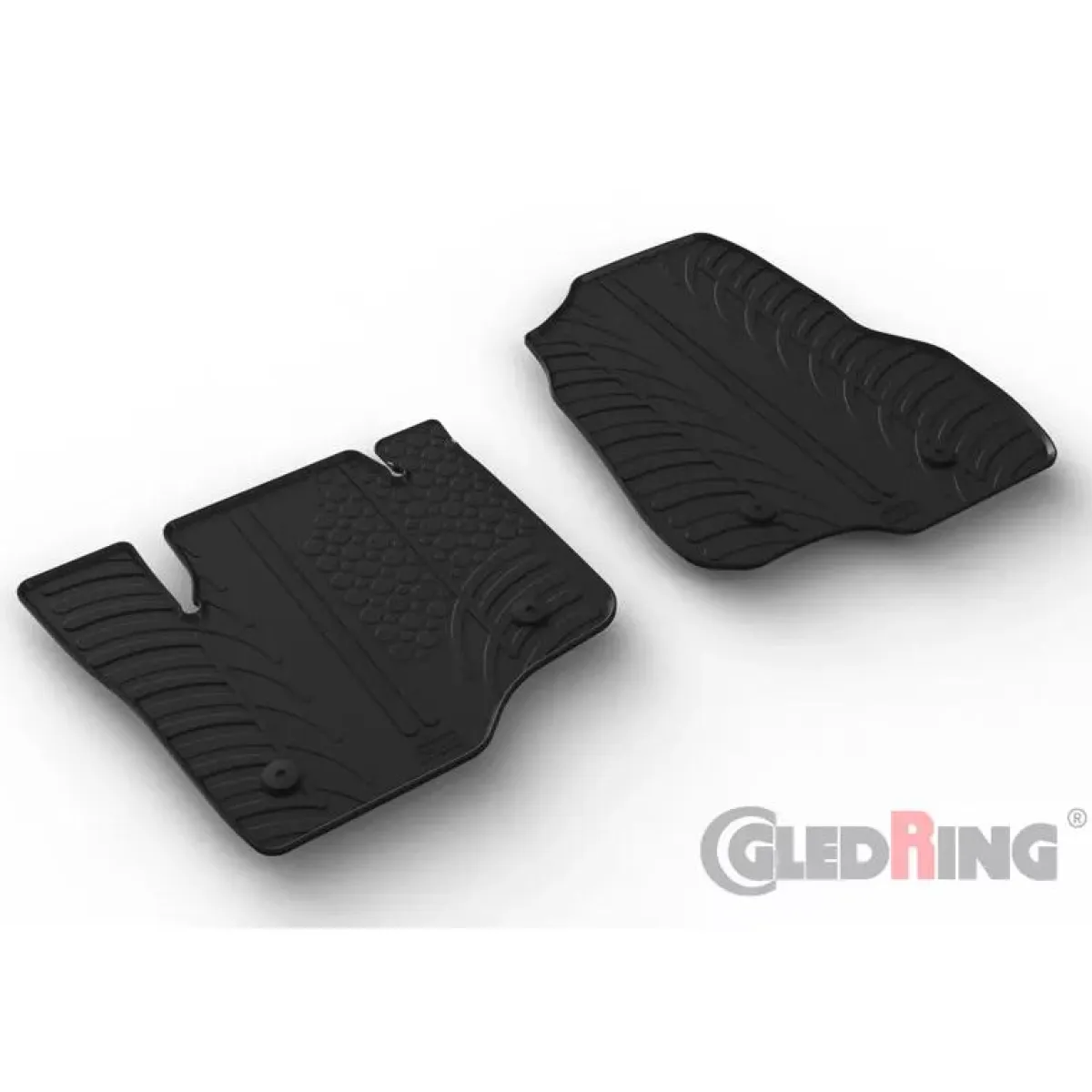 Discount Ford F-250 Super Duty Super Crew (13&14th Gen.) 2017-2021 & 2021 - Rubbermatten Automatten