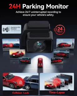 Clearance F4 Pro 2CH 4K Touch Wifi GPS 128gb dashcam Dashcams