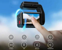 Clearance F4 Pro 2CH 4K Touch Wifi GPS 128gb dashcam Dashcams