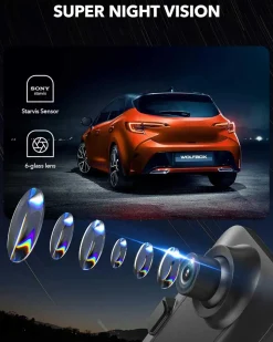 Best G840H 2K Wifi GPS 32gb Mirror dashcam Dashcams