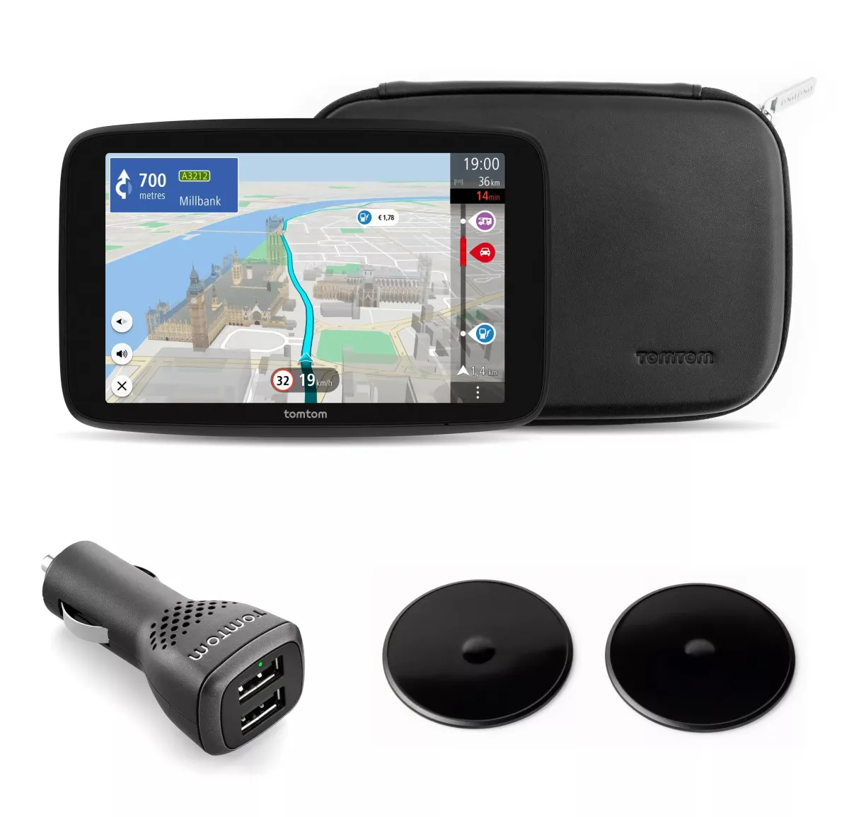 Online GO Camper Max Premium Pack 7" Wereld - Navigatiesysteem Autonavigatie