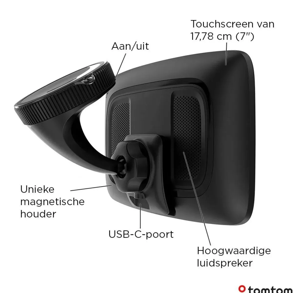 New GO Navigator 7" Europa - Navigatiesysteem Autonavigatie