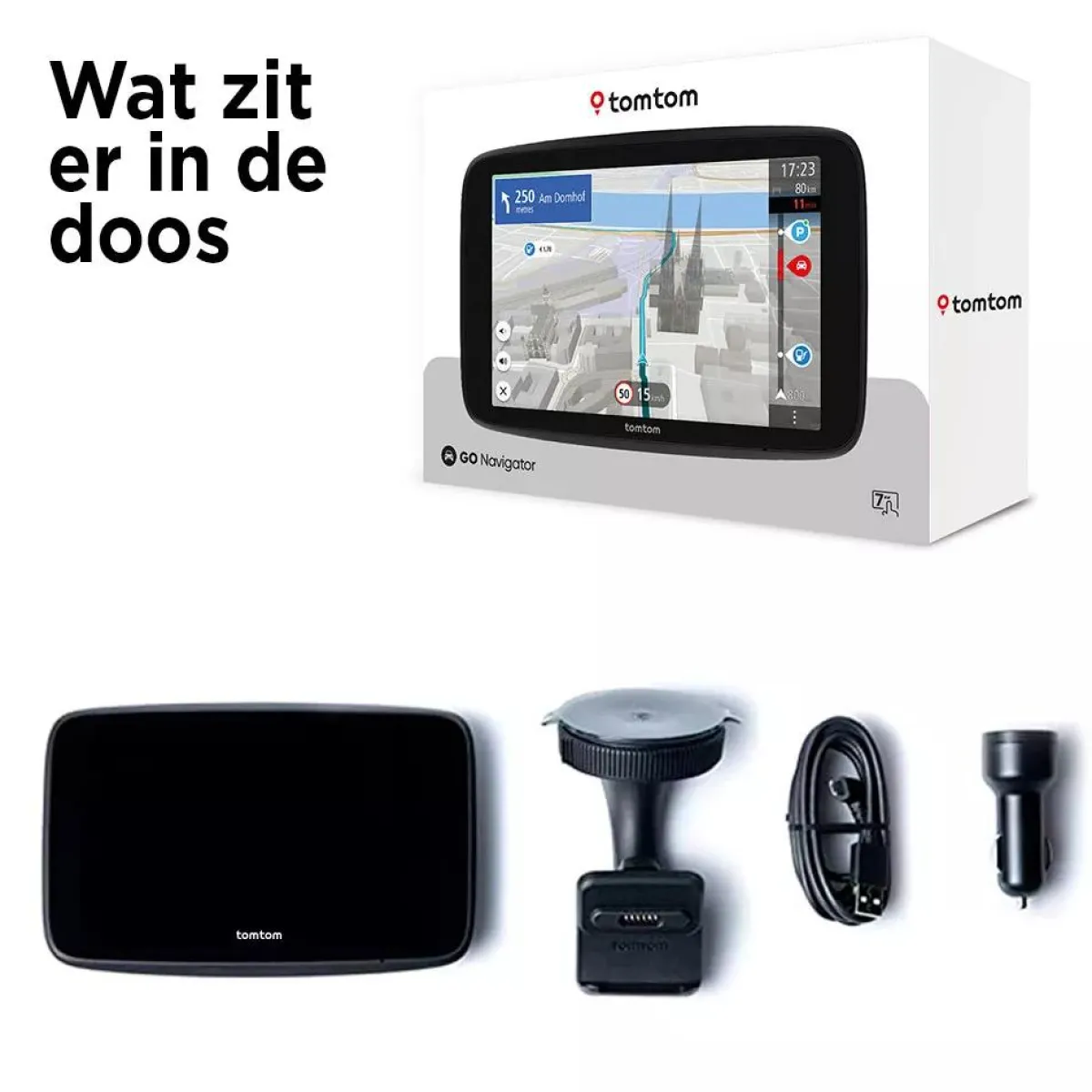 New GO Navigator 7" Europa - Navigatiesysteem Autonavigatie