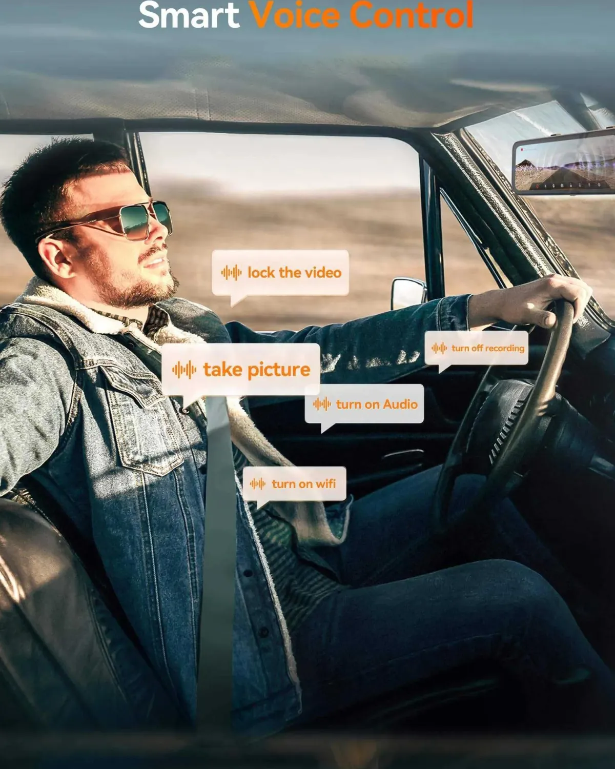 Discount G900 Pro 4K Wifi GPS 128gb Mirror dashcam Dashcams
