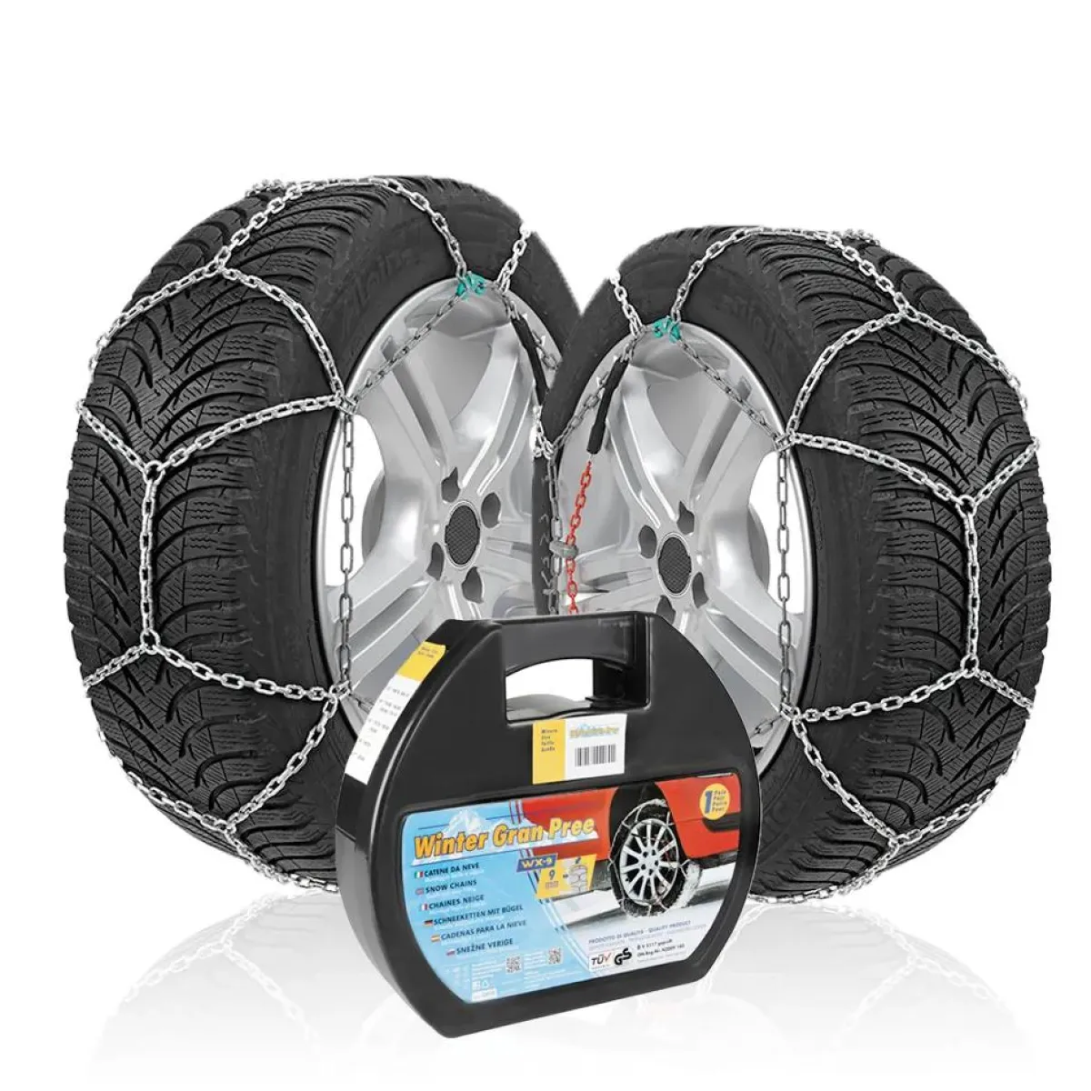 Outlet Gran Pree sneeuwkettingen 9mm - 255/40R17 Sneeuwkettingen