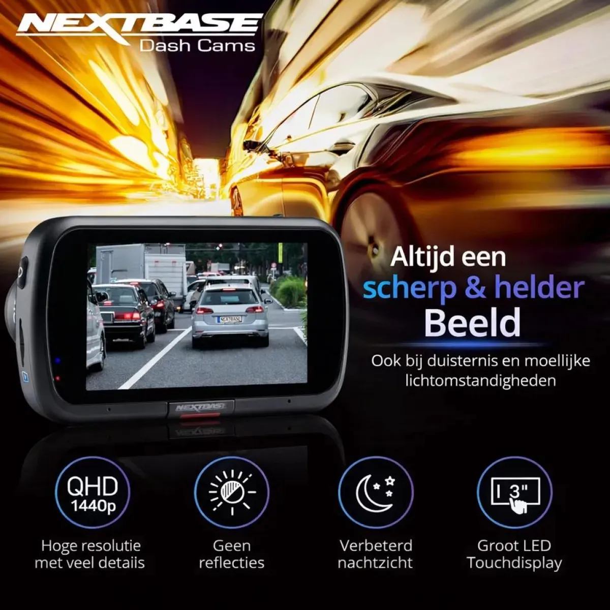 Clearance 522GW 2K Touch Cloud Wifi GPS Dashcams