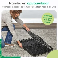 Sale Hondenbench L - Incl. Plaid - 2 Deuren Autobenches & Accessoires