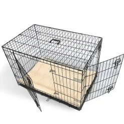 Discount Hondenbench M - Incl. Plaid - 2 Deuren Autobenches & Accessoires