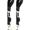 Discount Hondengordel voor Auto - 2 stuks - Zwart Autobenches & Accessoires