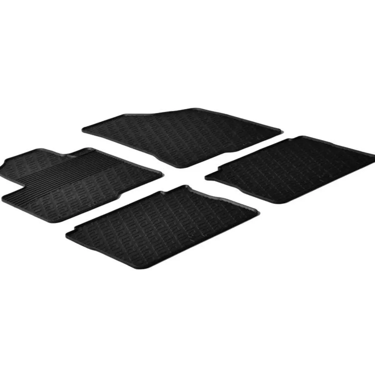 New Hyundai Santa Fe 2005- (G profiel 4-delig) - Rubbermatten Automatten