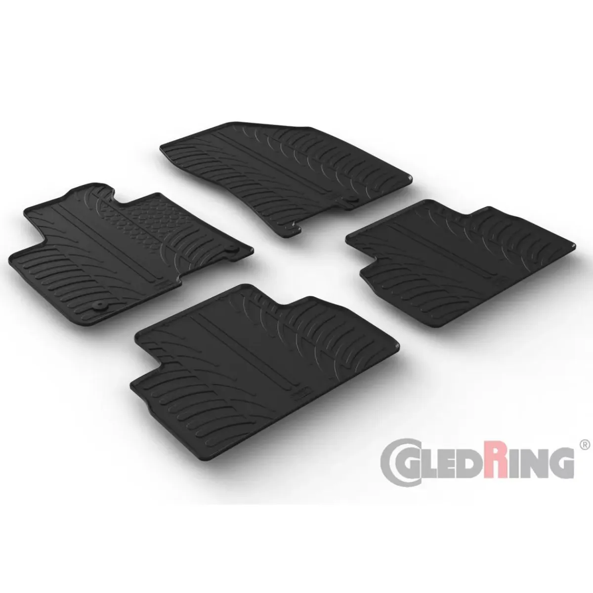 New Hyundai Santa Fe IV 11/2018-5/2020 - Rubbermatten Automatten