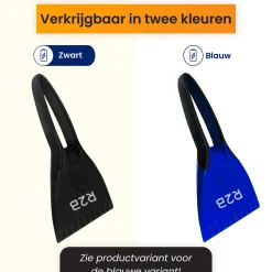 Hot IJskrabber Auto met IJsbreker - Zwart Ijskrabbers