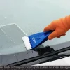IJskrabber Auto met IJsbreker - Blauw Ijskrabbers