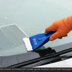 IJskrabber Auto met IJsbreker - Blauw Ijskrabbers