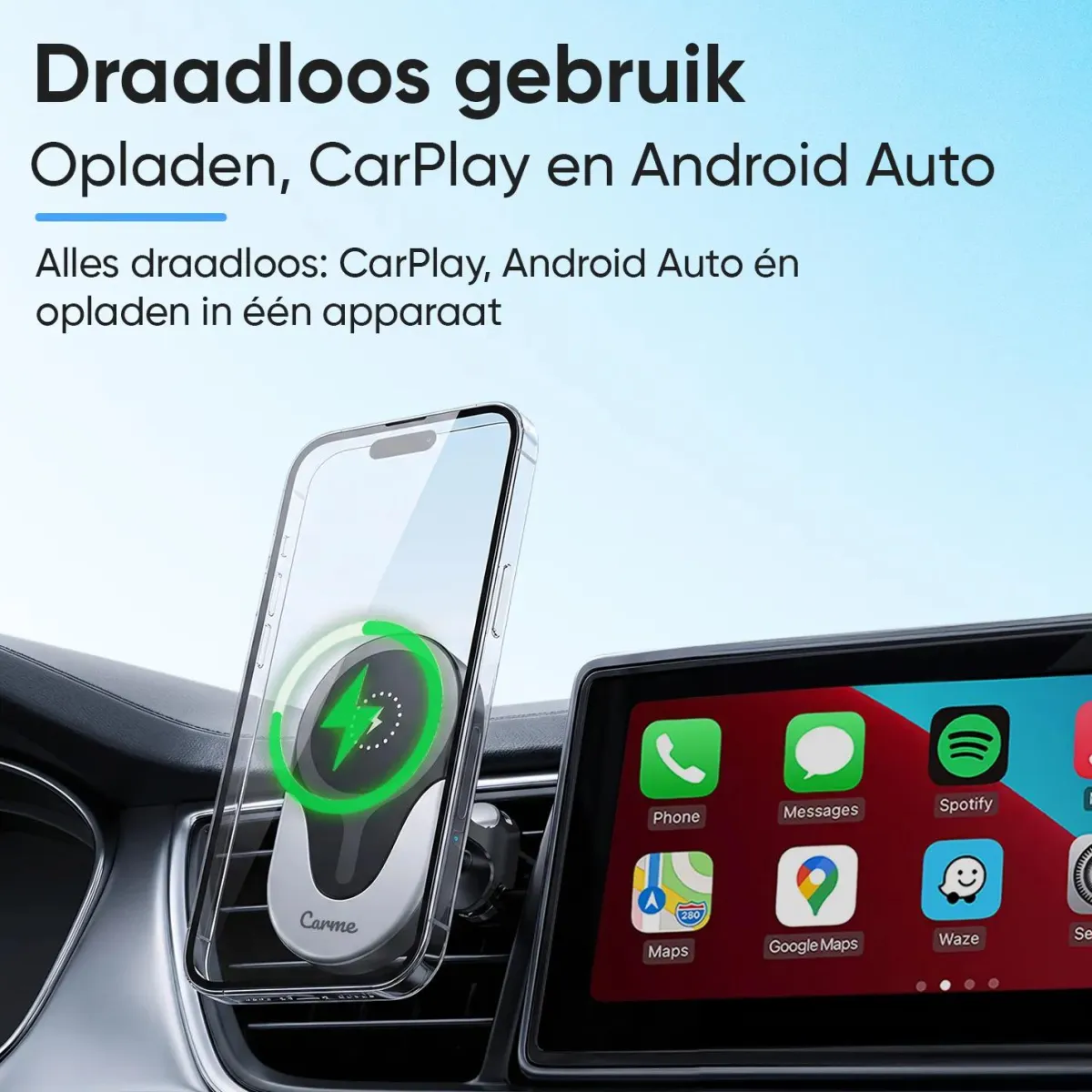 Best 4-in-1 CarPlay & Android Auto Dongle Draadloze Ontvangers