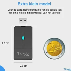 Online 2-in-1 CarPlay Dongle USB-A & USB-C Draadloze Ontvangers