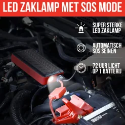 Outlet Jumpstarter voor Auto 4-in-1 - 1000A Acculaders & Starthulpen