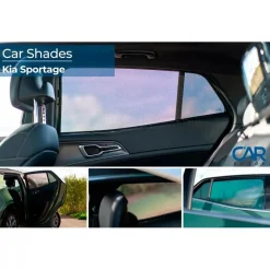 Hot Kia Sportage (NQ5) 5 deurs 2021 - Zonneschermen achterportieren Autozonneschermen