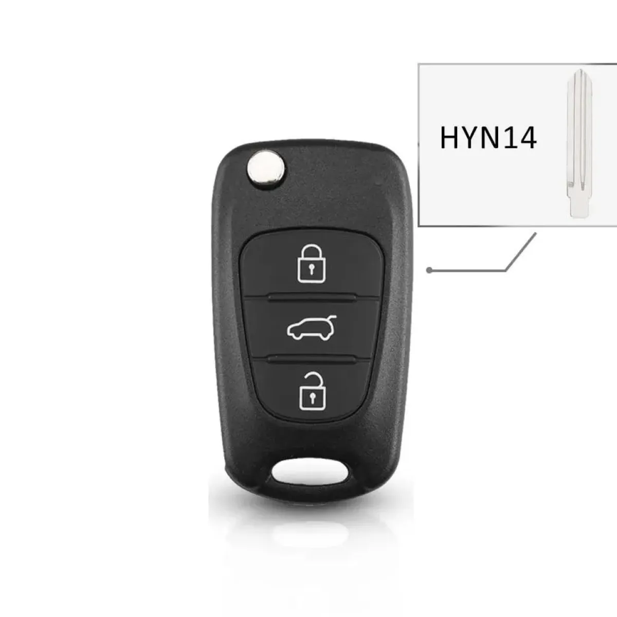Outlet Klapsleutelbehuizing geschikt voor Hyundai/Kia Autosleutelhoesjes