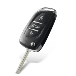 Online Klapsleutelbehuizing geschikt voor Citroen/Peugeot Autosleutelhoesjes